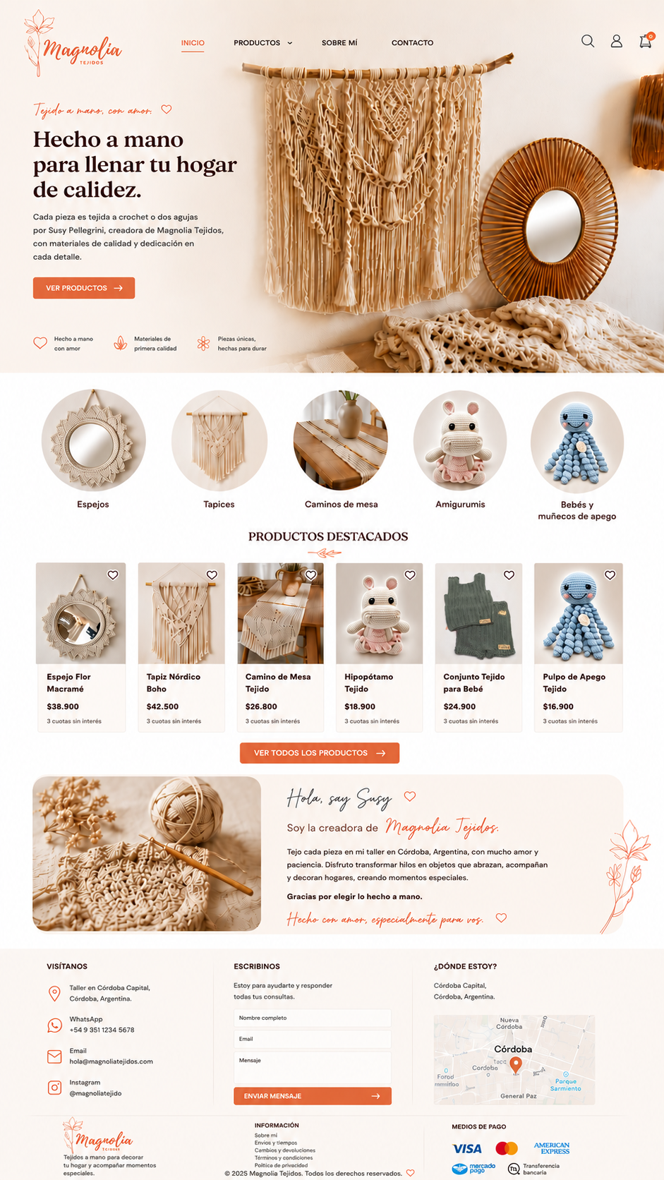 Magnolia Tejidos — Tienda de Crochet y Macramé