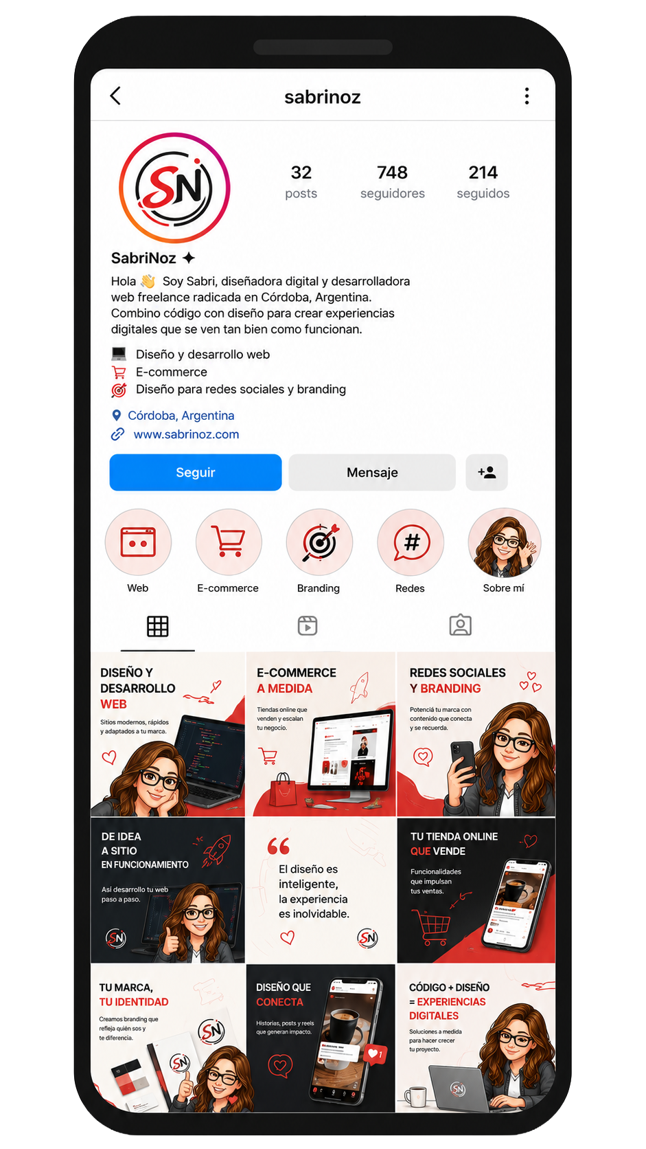Sabrinoz Social Media
